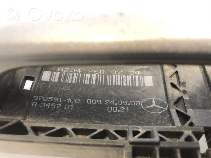 Mercedes-Benz C W203 Maniglia esterna per portiera anteriore A2047600734