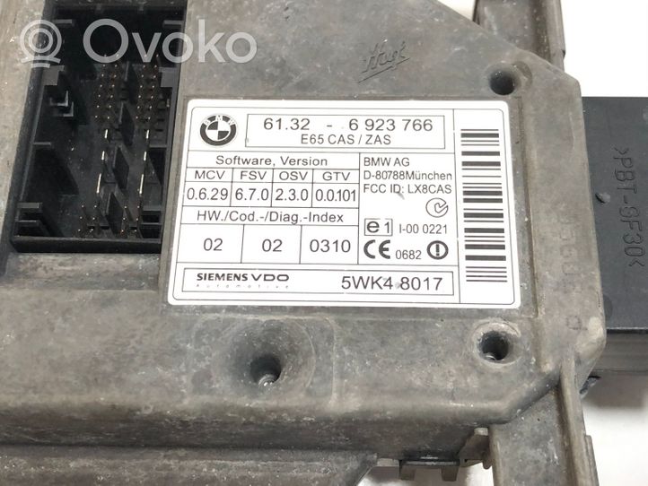 BMW 7 E65 E66 Užvedimo kortelės skaitytuvas 6923766