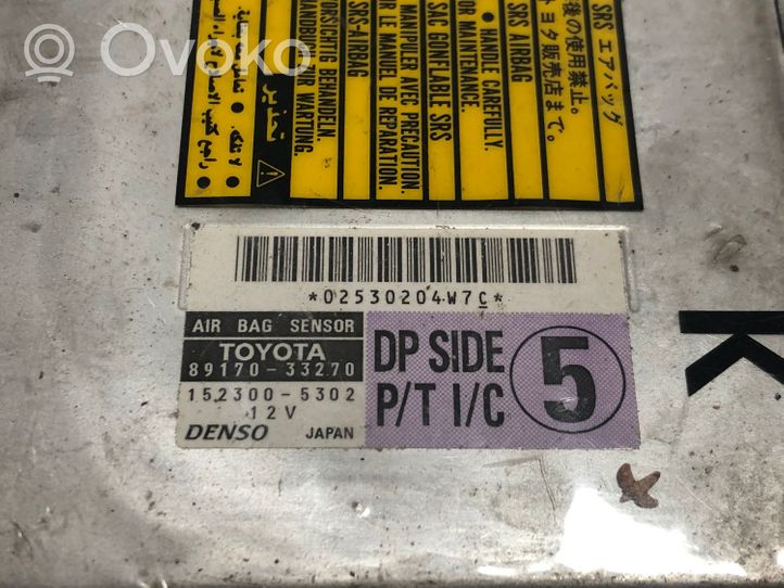 Toyota Camry Module de contrôle airbag 02530204W7C