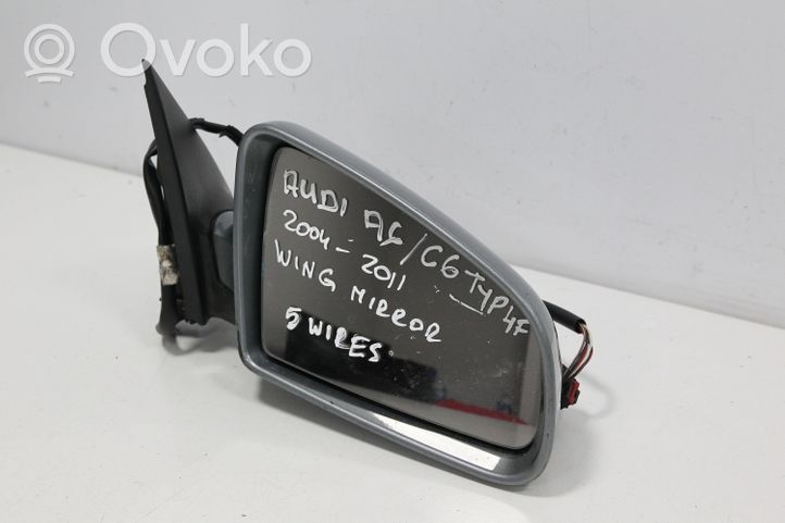 Audi A6 S6 C6 4F Specchietto retrovisore elettrico portiera anteriore E1010754