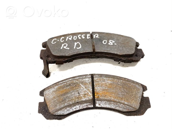 Citroen C-Crosser Pastiglie del freno (anteriore) 