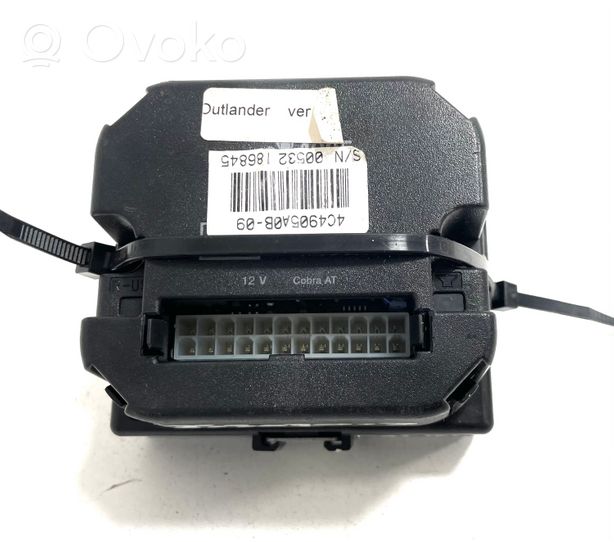 Citroen C-Crosser Unité de commande, module PDC aide au stationnement 4C4905A0B09