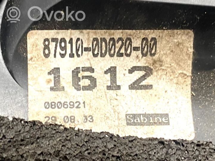 Toyota Yaris Manualne lusterko boczne drzwi przednich 879100D02000