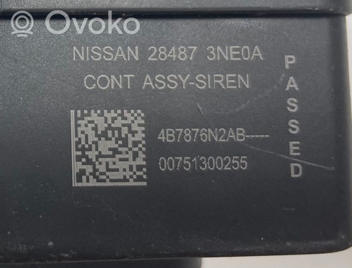 Nissan Leaf I (ZE0) Allarme antifurto 284873NE0A