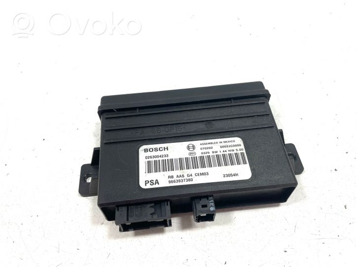 Citroen C4 I Picasso Centralina/modulo sensori di parcheggio PDC 0263004233