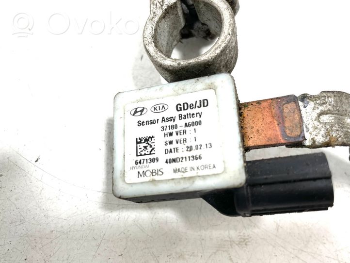 Hyundai i30 Cable negativo de tierra (batería) 3718A6000