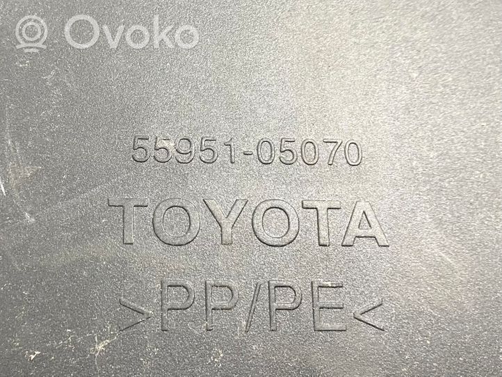 Toyota Avensis T270 Ohjaamon sisäilman ilmakanava 5595305080