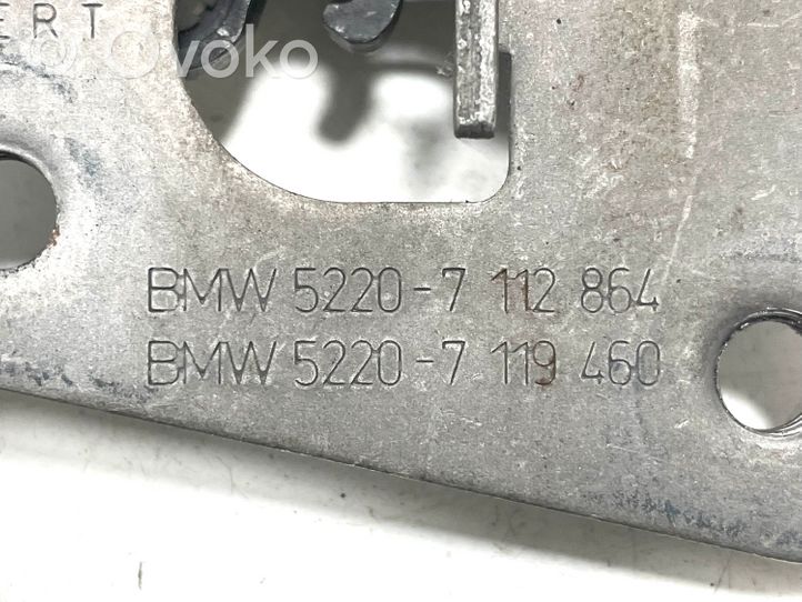 BMW 5 E60 E61 Замок опоры спинки сиденья 52207112864