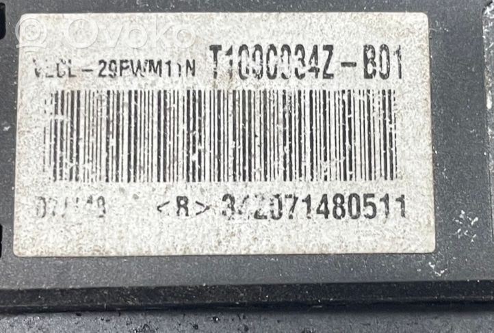 Renault Modus Lämpöpuhaltimen moottorin vastus T1000034ZB01