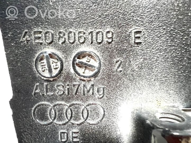 Audi A8 S8 D3 4E Smorzatore/ammortizzatore d’urto per paraurti anteriore 4E0806109E