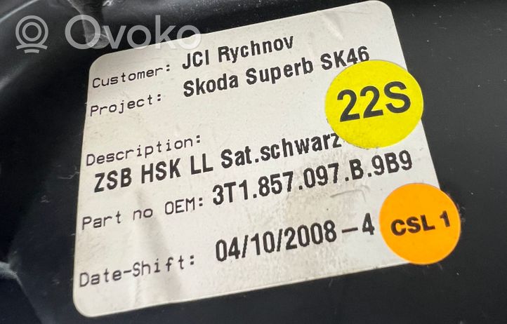 Skoda Superb B6 (3T) Schowek deski rozdzielczej / Komplet 3T1857097B9B9