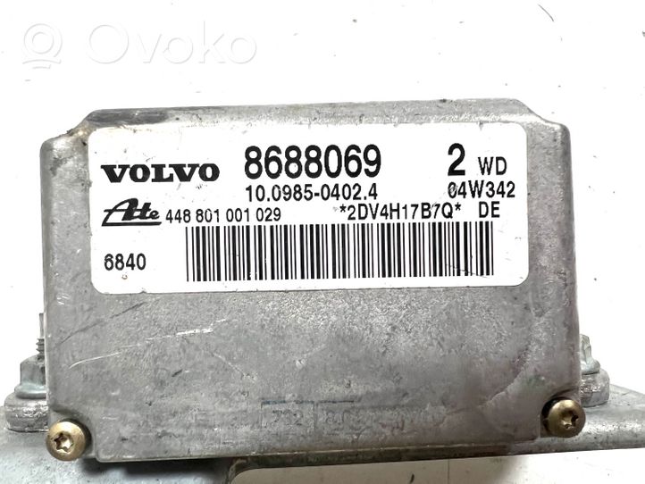 Volvo S60 Czujnik przyspieszenia ESP 8688069