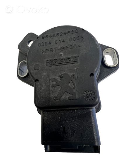 Peugeot 407 Zawór elektromagnetyczny amortyzatora osi przedniej 9646629680