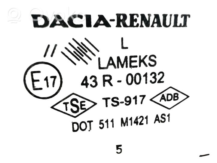 Dacia Logan I Pare-brise vitre avant 43R00132