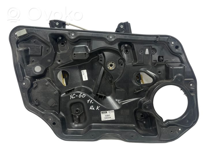 Volvo XC60 Mechanizm podnoszenia szyby przedniej bez silnika 964240107