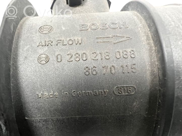 Volvo S60 Mass air flow meter 0280218088