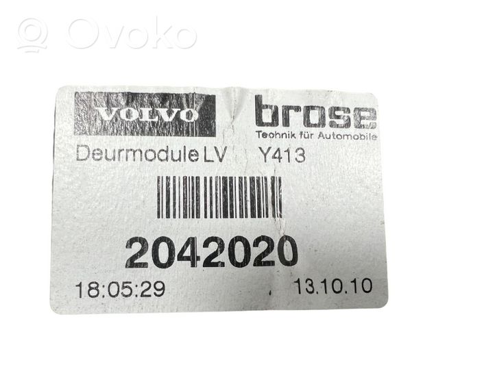 Volvo XC60 Mechanizm podnoszenia szyby przedniej bez silnika 30753327