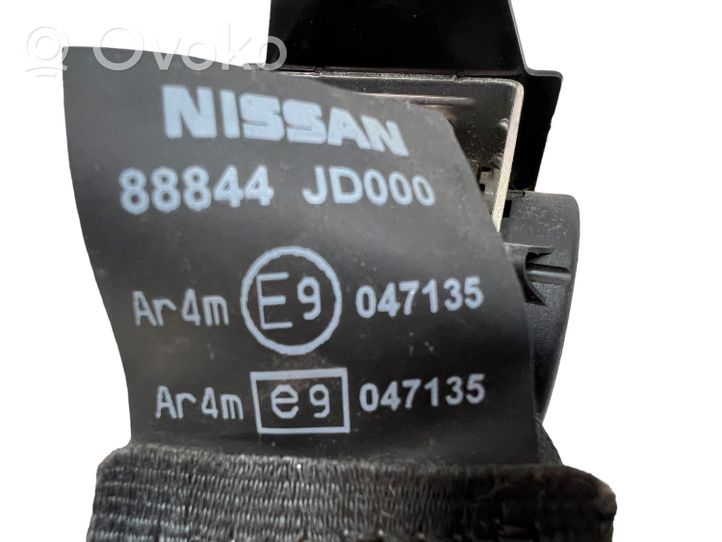 Nissan Qashqai Ceinture de sécurité arrière 88844JD000