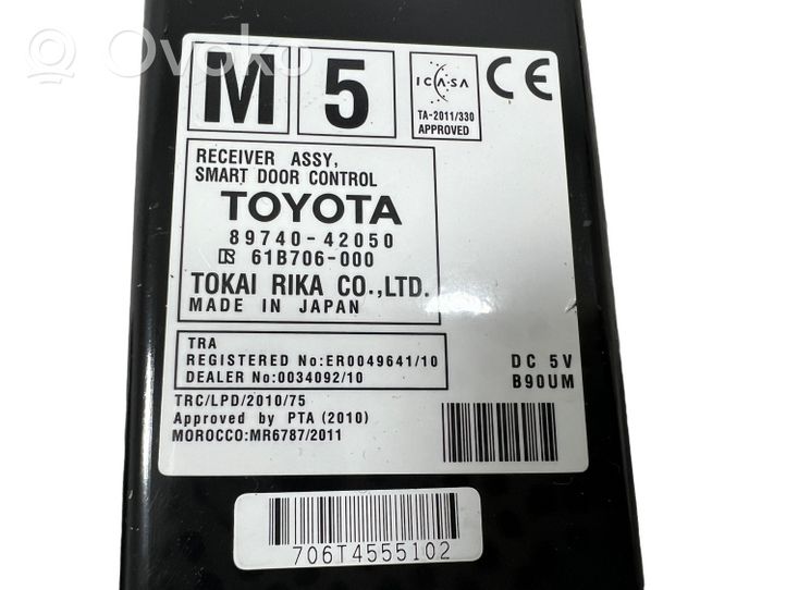 Toyota RAV 4 (XA40) Centrinio užrakto valdymo blokas 8974042050