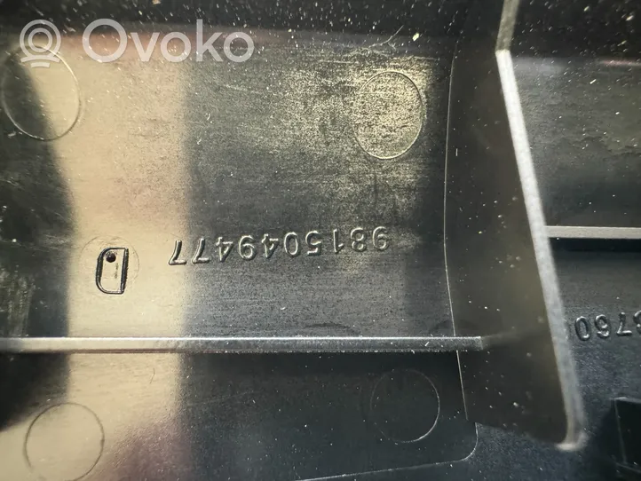 Peugeot 3008 II Ramka drążka zmiany biegów 9815049477