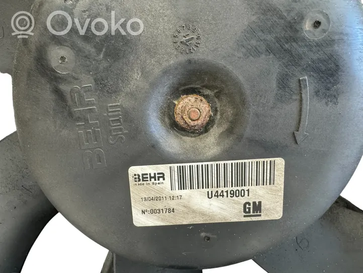 Opel Meriva B Osłona wentylatora chłodnicy 560961104