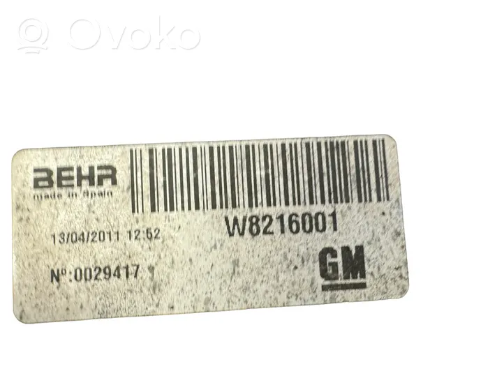 Opel Meriva B Osłona wentylatora chłodnicy 560961104