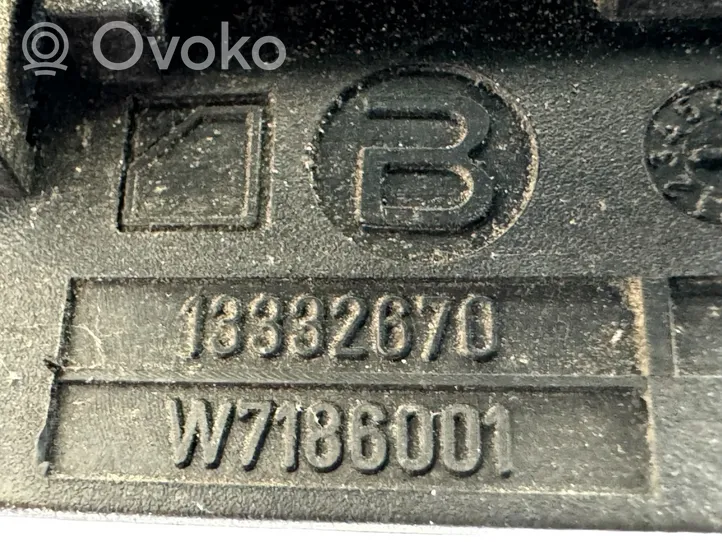 Opel Meriva B Rezystor / Opornik dmuchawy nawiewu 13332670