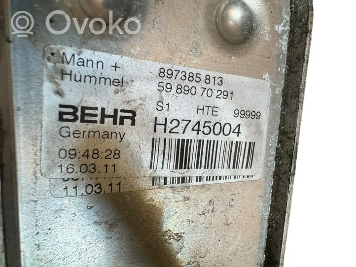 Opel Meriva B Öljynsuodattimen kannake 897385813