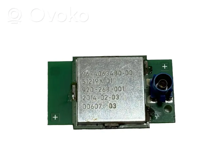 Citroen DS5 Amplificateur d'antenne 9674063480
