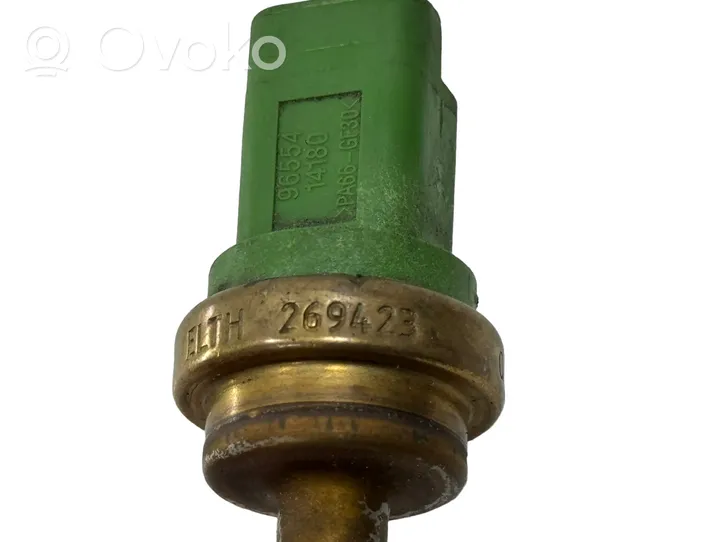 Citroen DS5 Sensor de temperatura del refrigerante 9655414180