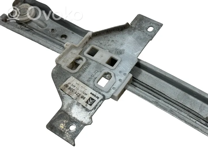 Citroen C4 I Picasso Front window lifting mechanism without motor 9657133680