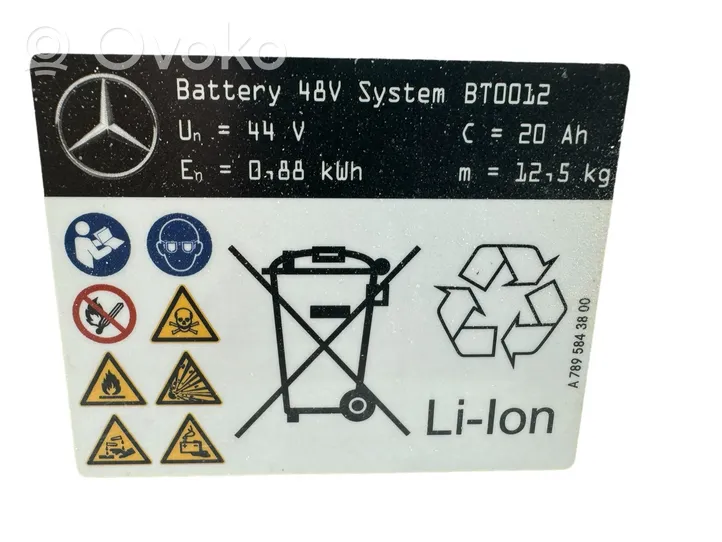 Mercedes-Benz GLS X167 Batterie véhicule hybride / électrique A0009820416