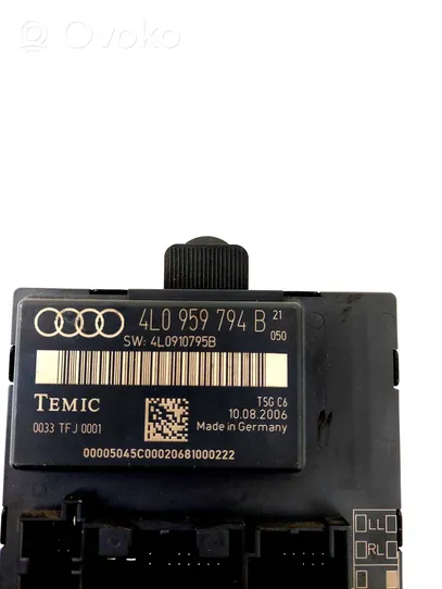 Audi Q7 4L Unidad de control/módulo de la puerta 4L0959794B