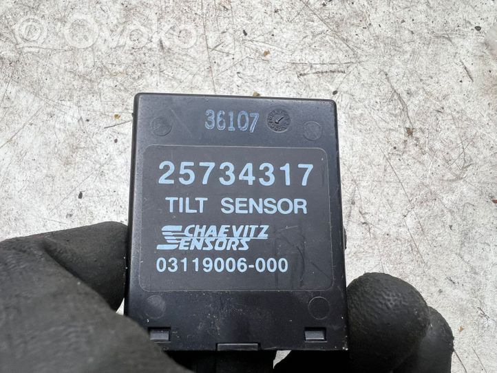 Opel Antara Yaw turn rate sensor 25734317