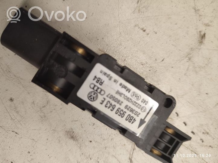 Volkswagen Touareg I Sensor impacto/accidente para activar Airbag 4B0959643