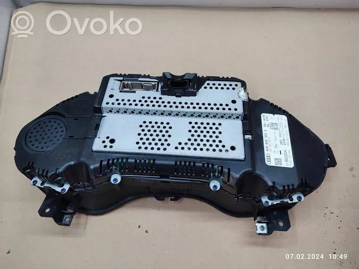 Audi A6 S6 C7 4G Tachimetro (quadro strumenti) 4G8920931E