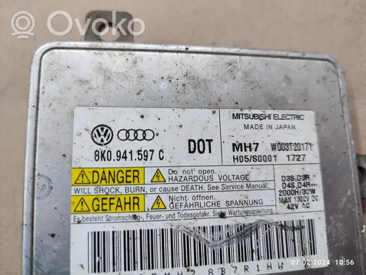 Audi A6 S6 C7 4G Modulo di zavorra faro Xenon 8K0941597C