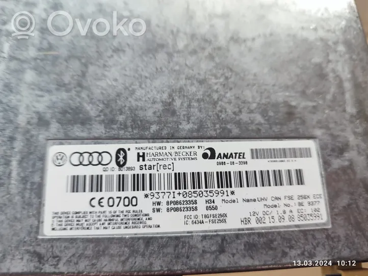 Audi A3 S3 8P Moduł / Sterownik Bluetooth 8P0862335S