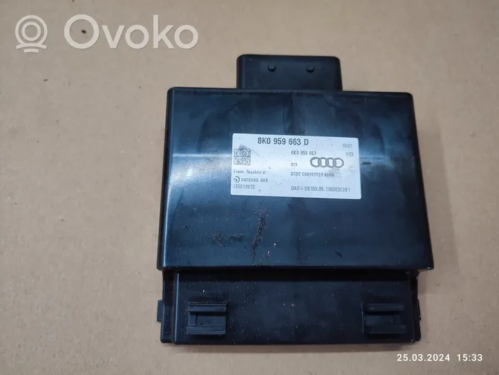 Audi A6 S6 C7 4G Other control units/modules 8K0959663D