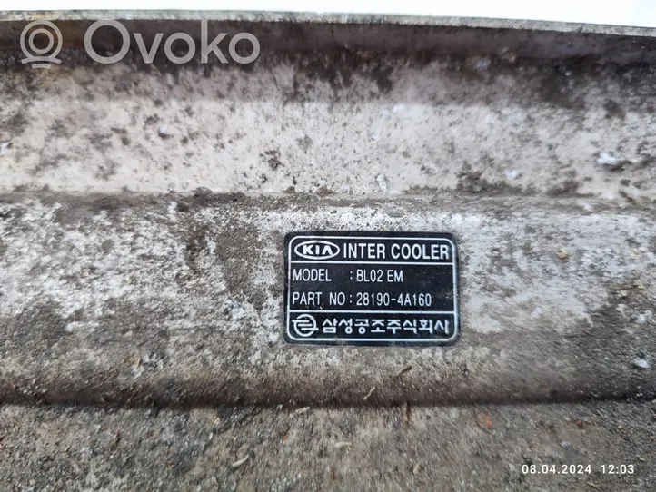 KIA Sorento Chłodnica powietrza doładowującego / Intercooler 281904A160