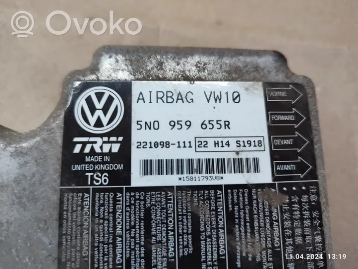 Volkswagen PASSAT B7 Module de contrôle airbag 5N0959655R