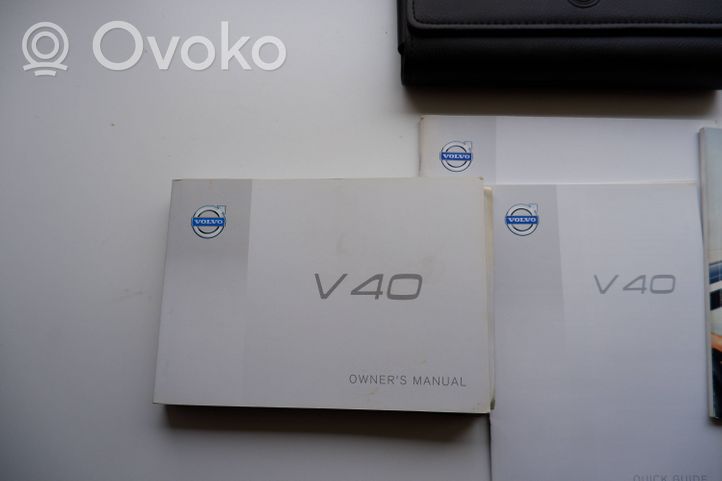 Volvo V40 Libretto di servizio dei proprietari 