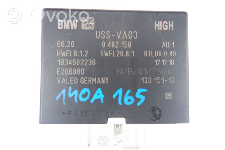 BMW X3 G01 Parkošanas (PDC) vadības bloks 9462158