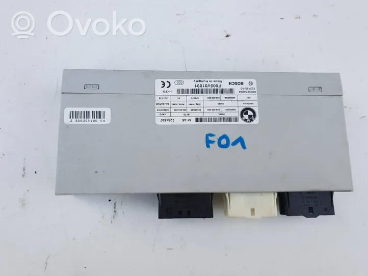 BMW 7 F01 F02 F03 F04 Sterownik / Moduł elektrycznej klapy tylnej / bagażnika 7284597