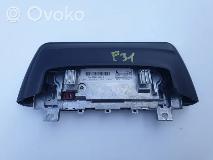 BMW 3 F30 F35 F31 Monitori/näyttö/pieni näyttö 9270393