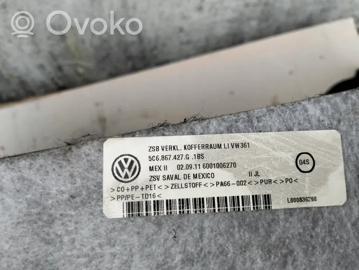 Volkswagen Jetta VI Rivestimento pannello laterale del bagagliaio/baule 