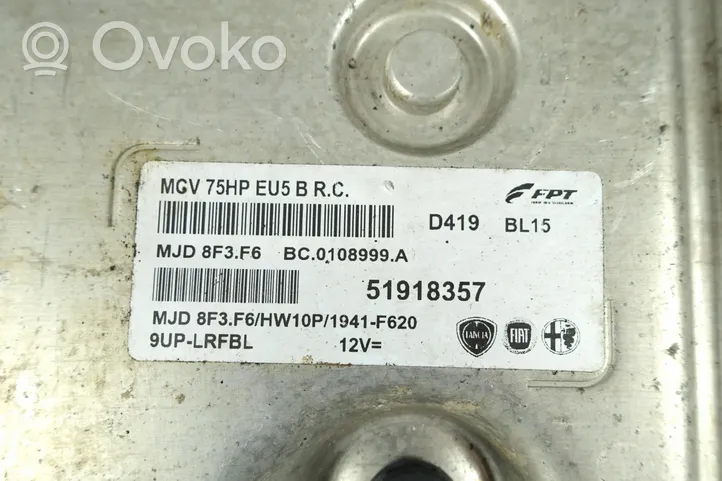 Peugeot Bipper Unité de commande, module ECU de moteur 51918357