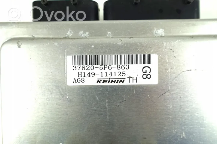 Honda Fit Unidad de control/módulo ECU del motor 37820-5P6-863