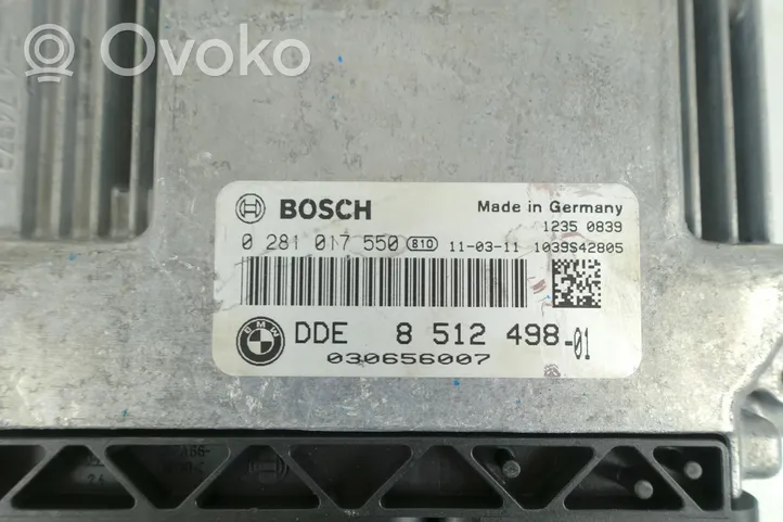 BMW X1 E84 Galios (ECU) modulis 0281017550