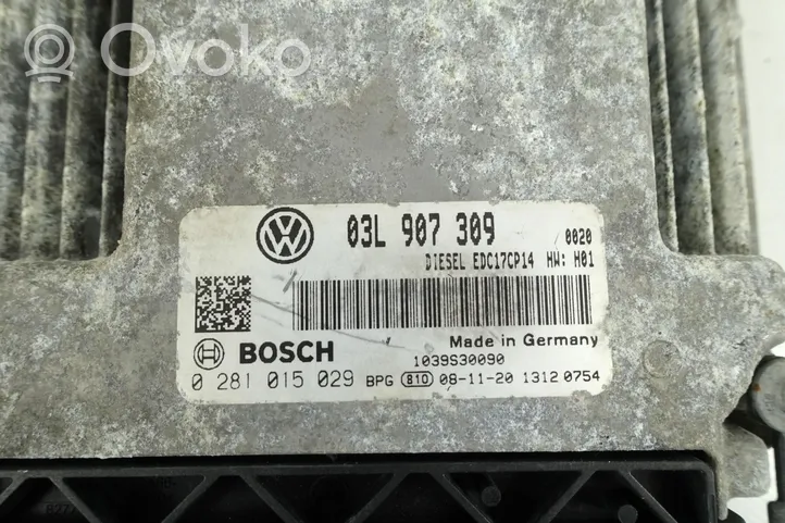 Volkswagen PASSAT CC Engine control unit/module ECU 03L907309